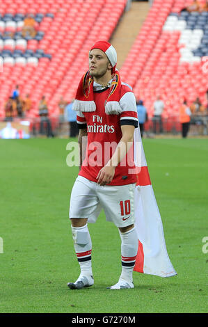 Football - coupe FA - finale - Arsenal / Hull City - Wembley Stadium. Jack Wilshere, Arsenal Banque D'Images