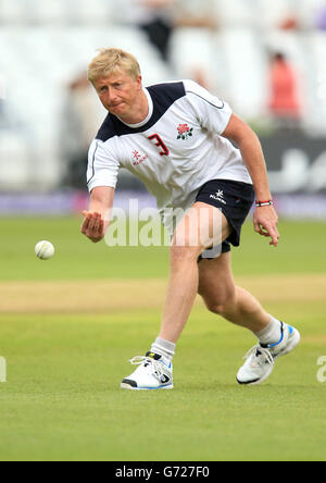 Cricket - NatWest T20 Blast - North Division - Notinghamshire Outlaws / Lancashire Lightning - Trent Bridge. Glen Chapple, Lancashire Lightning Banque D'Images