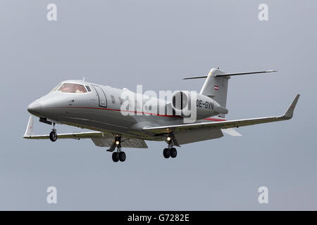 VistaJet Learjet 60 OE-GVN Banque D'Images