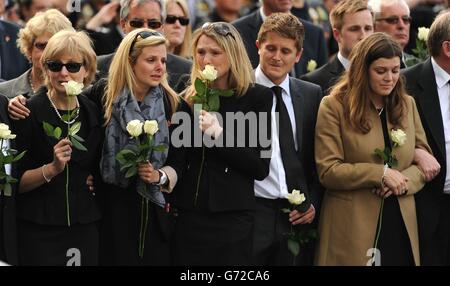 Soldat tombé rapatrié Banque D'Images