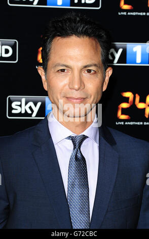 Benjamin Bratt assiste à la première de 24: Live Another Day UK à Old Billingsgate, Londres.APPUYEZ SUR ASSOCIATION photo.Date de la photo: Mardi 6 mai 2014.Le crédit photo devrait se lire comme suit : Ian West/PA Wire Banque D'Images