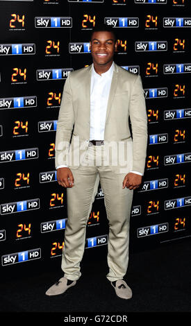 John Boyega assister à la 24: Live Another Day UK Premiere à Old Billingsgate, Londres. APPUYEZ SUR ASSOCIATION photo. Date de la photo: Mardi 6 mai 2014. Le crédit photo devrait se lire comme suit : Ian West/PA Wire Banque D'Images