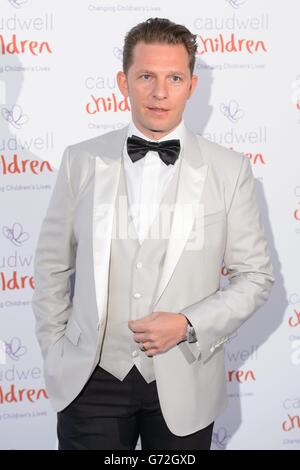 Nick Candy arrivée au Bal papillon des enfants de Caudwell, à l'hôtel Grosvenor House, dans le centre de Londres. Banque D'Images