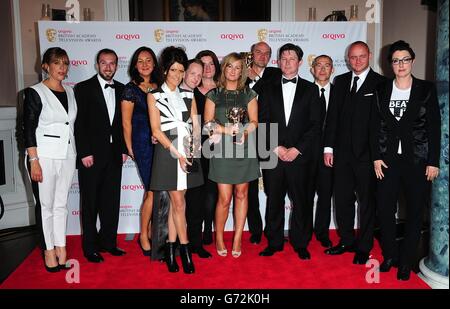 Arqiva British Academy Television Awards - Salle de presse - Londres Banque D'Images