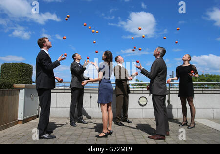 Aperçu Dublin Dance Festival Banque D'Images