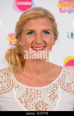 Lorraine's High Street Fashion Awards - Londres.Rebecca Adlington arrive au High Street Fashion Awards de Lorraine, à Vinopolis, dans le centre de Londres. Banque D'Images