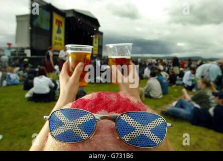 Festival T in the Park Banque D'Images