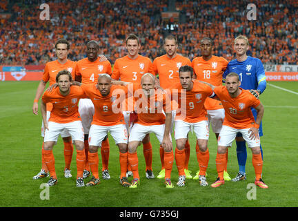 Football - match amical - Pays-Bas v Pays de Galles - Amsterdam Arena Banque D'Images