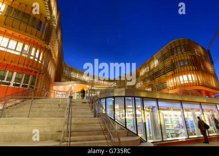 WU Campus Vienna University of Economics : Département 3 et de l'Administration ( D3 & AD ), Wien, Vienne, Autriche, Wien, 02. Banque D'Images