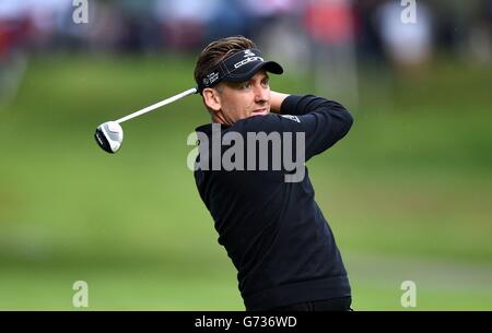 Golf - Championnat BMW PGA 2014 - Premier jour - Wentworth Golf Club.Ian Poulter d'Angleterre pendant la première journée du championnat BMW PGA au Wentworth Club, Surrey. Banque D'Images