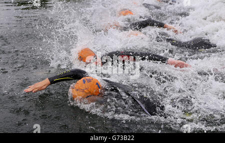 - Triathlon ITU World Series - PruHealth World Triathlon - Londres Banque D'Images