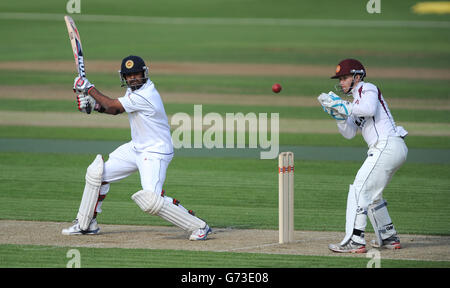 Match de cricket - Tour - Northamptonshire v Sri Lanka - County Cricket Ground Banque D'Images