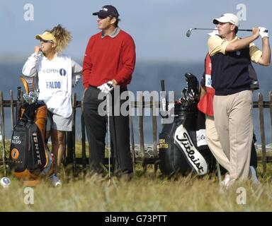 Nick Faldo - 133e Open Golf Championship Banque D'Images