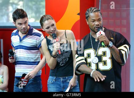 MTV's TRL Xzibit - Total Request Live - Afficher Banque D'Images