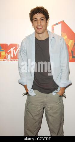 Jason Biggs MTV's TRL - Total Request Live - Afficher Banque D'Images