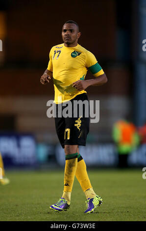 Football - International friendly - Jamaïque / Egypte - Matchroom Stadium. Rodolph Austin, Jamaïque Banque D'Images