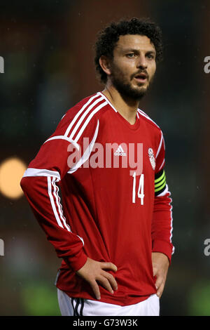 Football - International friendly - Jamaïque / Egypte - Matchroom Stadium. Hossam Ghaly, Égypte Banque D'Images