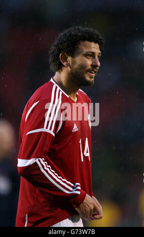 Football - International friendly - Jamaïque / Egypte - Matchroom Stadium. Hossam Ghaly, Égypte Banque D'Images