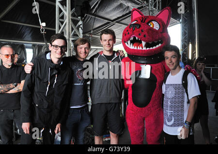 Download Festival 2014 - Jour deux - Donington Park Banque D'Images