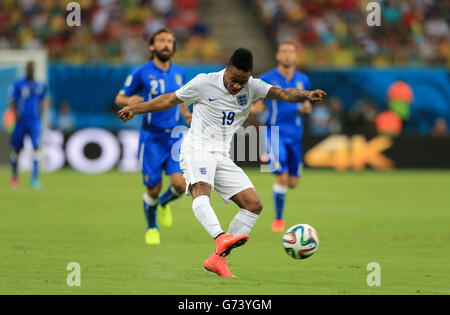 Football - Coupe du Monde FIFA 2014 - Groupe D - Angleterre v Italie - Arena da Amazonia Banque D'Images