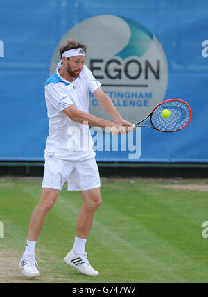 AEGON Tennis - Défi 2014 Nottingham - Jour 7 - Centre de tennis de Nottingham Banque D'Images