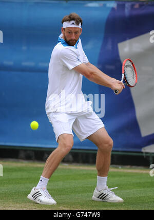 AEGON Tennis - Défi 2014 Nottingham - Jour 7 - Centre de tennis de Nottingham Banque D'Images