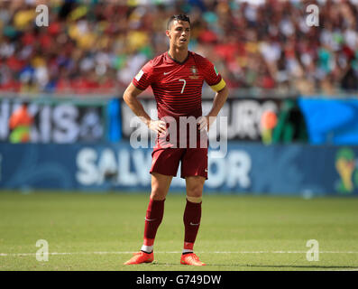 Football - Coupe du Monde FIFA 2014 - Groupe G - Allemagne / Portugal - Arena Fonte Nova Banque D'Images