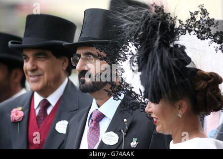 Les courses de chevaux - Le Royal Ascot Réunion 2014 - Jour trois - Ascot Racecourse Banque D'Images