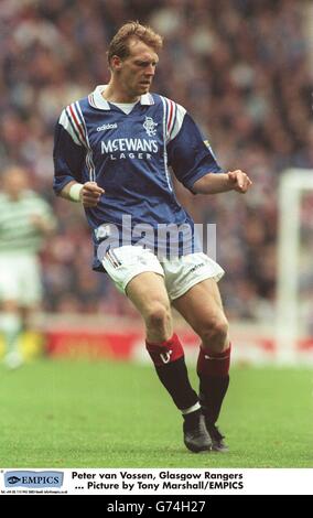 Football - Bells Scottish Premier League - Glasgow Rangers contre Celtic. Peter van Vossen, Glasgow Rangers Banque D'Images