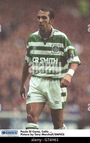 Football - Bells Scottish Premier League - Glasgow Rangers contre Celtic. Paolo Di Canio, celtique Banque D'Images