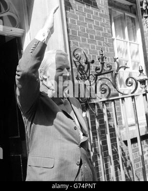 Politique - Edward Heath - n°10 Downing Street, Londres Banque D'Images