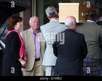 David MacLennan funeral Banque D'Images