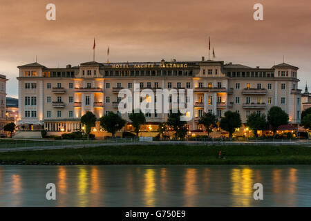 L'hôtel Sacher, Salzbourg, Autriche Banque D'Images