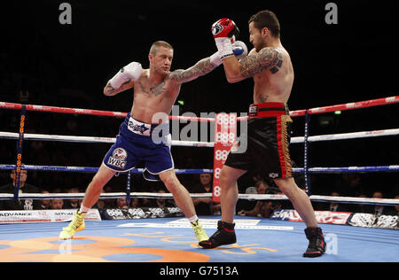 Braehead Arena - Boxe Banque D'Images