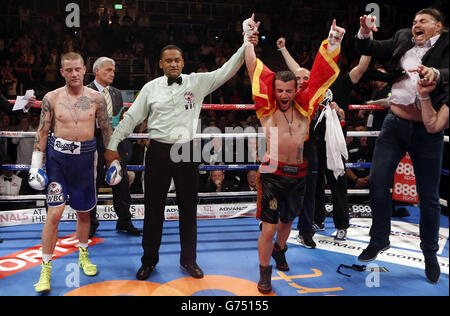 Braehead Arena - Boxe Banque D'Images