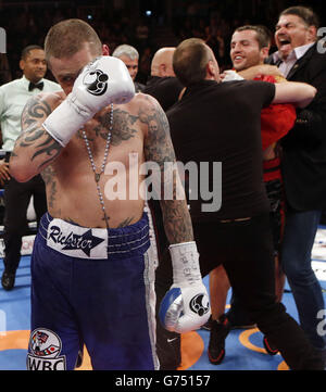 Braehead Arena - Boxe Banque D'Images