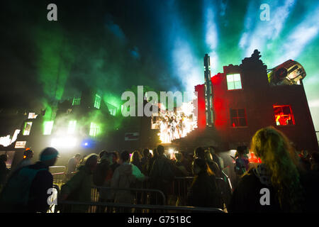 Glastonbury Festival 2014 - Jour 1 Banque D'Images