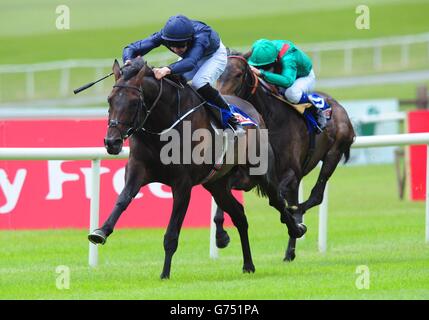 Les courses de chevaux - Dubai Duty Free Derby irlandais - Jour deux - Curragh Hippodrome Banque D'Images