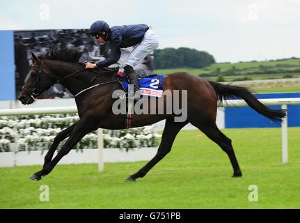 Les courses de chevaux - Dubai Duty Free Derby irlandais - Jour deux - Curragh Hippodrome Banque D'Images