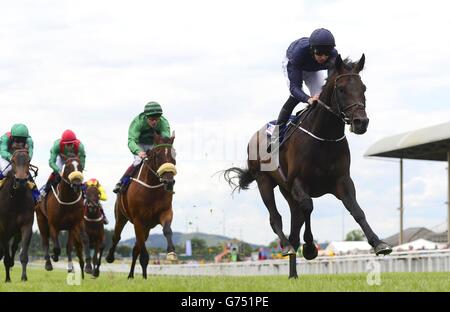 Les courses de chevaux - Dubai Duty Free Derby irlandais - Jour deux - Curragh Hippodrome Banque D'Images