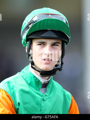 Courses hippiques - Derby Day - Hippodrome de Doncaster. Marc Monaghan, Jockey Banque D'Images