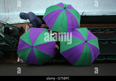 Tennis - 2014 de Wimbledon - Jour 6 - Le All England Lawn Tennis et croquet Club Banque D'Images