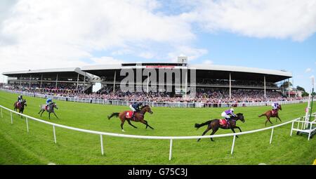 Les courses de chevaux - Dubai Duty Free Derby irlandais - Jour deux - Curragh Hippodrome Banque D'Images