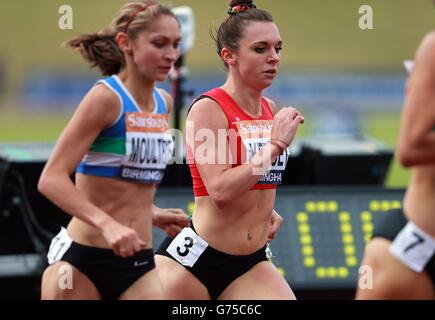 Athlétisme - Sainsbury's British Championships - Day One - Alexander Stadium.Gemma Kersey les femmes 1500m pendant les Championnats britanniques de Sainsbury au stade Alexander, Birmingham. Banque D'Images