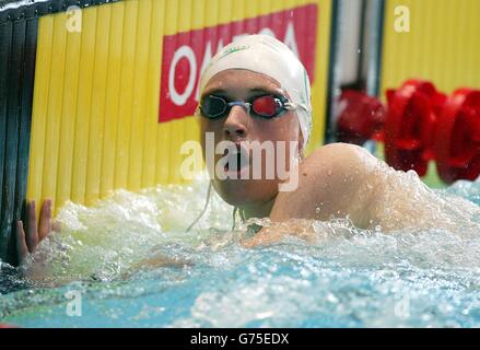 Essais de natation des Jeux du Commonwealth Banque D'Images