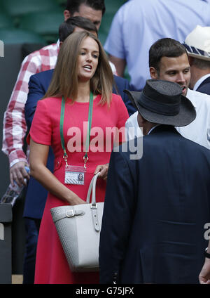 Tennis - 2014 de Wimbledon - Jour 10 - Le All England Lawn Tennis et croquet Club Banque D'Images