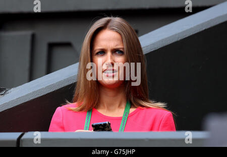 Tennis - 2014 de Wimbledon - Jour 10 - Le All England Lawn Tennis et croquet Club Banque D'Images