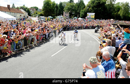 Cyclisme - Tour de France - Étape trois - Cambridge à Londres Banque D'Images