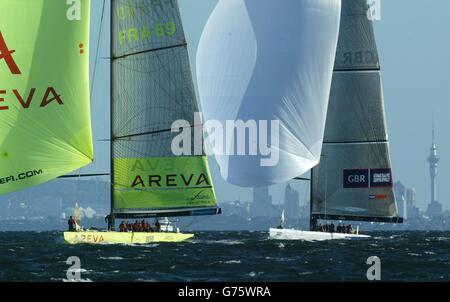 America's Cup - Team GBR Banque D'Images