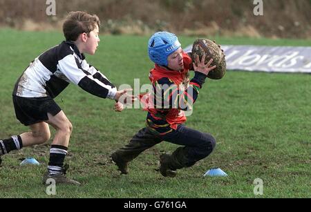 Lloyds TSB Mini Festival de Rugby Banque D'Images